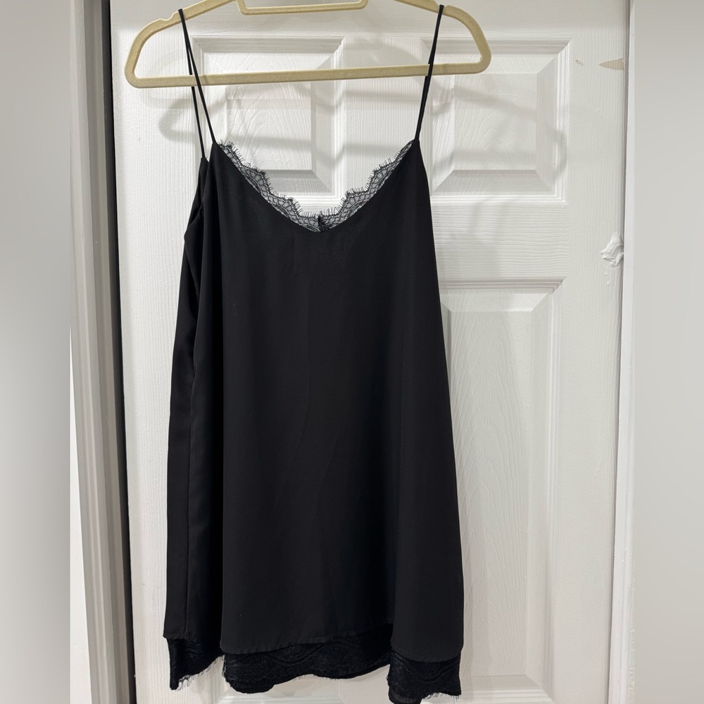 Lace Black Cami Dress